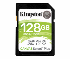 Kingston SDXC karta 128GB Canvas Select Plus (SDXC) 100R ...