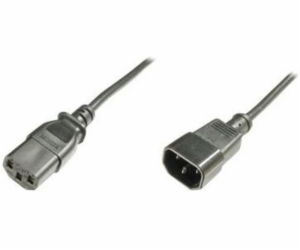 Digitus Prodlužovací napájecí kabel, C14 - C13 M / F, 5,0...
