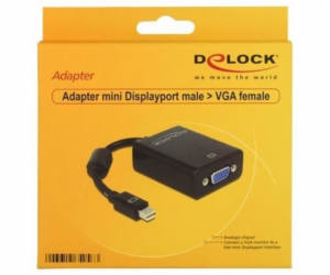 DeLOCK Mini DisplayPort adaptér na VGA