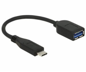 USB adaptér Digitus USB 3.1 C/A, 0,1 m, černý (65684)
