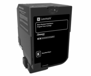LEXMARK toner CS720, CS725, CX725 Black Standard Yield Re...