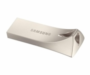 Flashdisk Samsung BAR Plus 64GB, USB 3.1, kovový, stříbrn...