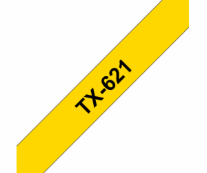 Brother - TX-621, žlutá / černá (9mm)