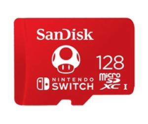 SanDisk MicroSDXC karta 128GB for Nintendo Switch (R:100/...