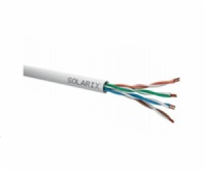 Instalační kabel Solarix UTP, Cat5E, licna, PVC, box 305m...