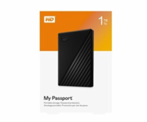 WD My Passport portable 1TB Ext, 2,5" USB3.0, WORLDWIDE 2...