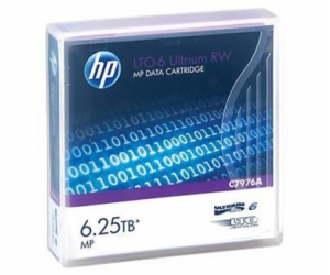 HP LTO-6 Ultrium 6.25TB MP RW Data Cartridge C7976A (1x L...