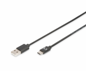 Digitus Připojovací kabel Digitus USB C na A 4,0 m, 3A, 4...