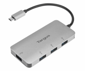 Targus USB-C to 4-Port USB-A Hub Rozbočovač 4 × SuperSpee...
