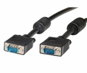 Kabel propojovací VGA HQ MD15HD-MD15HD, 1,8m, stíněný, s ...