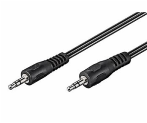 Kabel propojovací audio Jack 3,5(M) - Jack 3,5(M), 5m