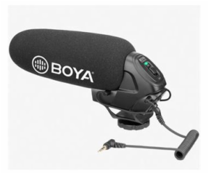 Mikrofon BOYA BY-BM3030 kondenzátorový směrový pro fotoap...