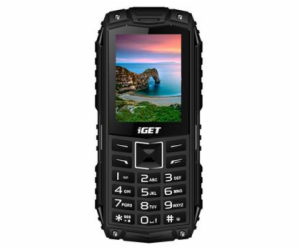 iGET Defender D10 Black - Odolný telefon/2,4"/320x240/Dua...