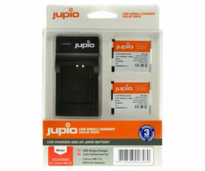 Set Jupio 2x NB-11L 680 mAh + USB Nabíječka