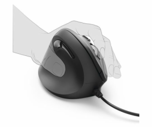 Hama vertikální, ergonomická kabelová myš EMC-500L pro le...