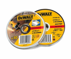 Řezný kotouč Dewalt DT3506 115 mm, 10ks