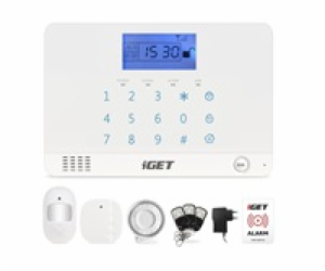 iGET SECURITY M3B - bezdrátový GSM alarm CZ, zasílá SMS/t...