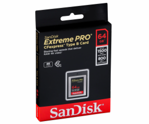 SanDisk Extreme Pro - Paměťová karta flash - 64 GB - CFex...