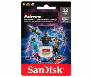 SanDisk Extreme microSDHC 32GB 100MB/s UHS-I U3 Class 10