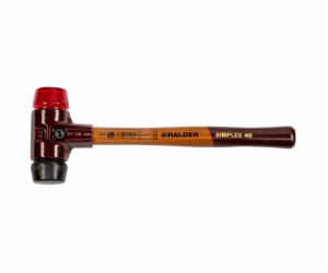 Halder SIMPLEX soft-face mallet 40 comp. rubber/plast. TE...