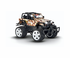 Car for RC radio Jeep Wrangler Rubicon camouflage 2.4 GHz...