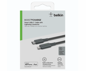 Belkin Smart LED kabel seda 1,2m USB-C / Lightning   CAA0...