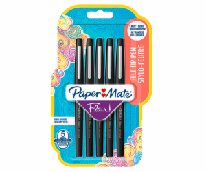 1x5 Paper Mate Flair fixky M 0,7 mm cerna