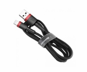 Kabel USB Baseus USB-A - Lightning 3 m Czarno-czerwony (C...