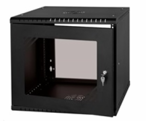 LEXI-Net 19" nástěnný rozvaděč Basic 9U 525x450, skleněné...