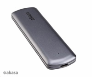 AKASA externí box pro M.2 SATA/NVMe SSD, USB 3.2 Gen 2, 1...