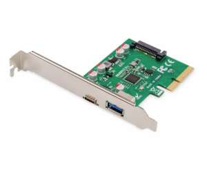 Digitus Karta PCIe, USB Type-C + USB Type-A až 10 GB / s