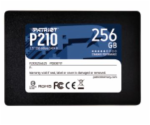 Patriot P210 256GB, P210S256G25 SSD / 2,5" / Interní / SA...