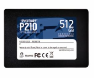 Patriot P210 512GB, P210S512G25, 2.5" SATA3 SSD