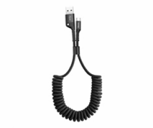 Baseus datový kabel Fish-eye USB/USB-C 1m 2A černý