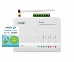 EVOLVEO Sonix - bezdrátový GSM alarm (4 ks dálk. ovl.,PIR...
