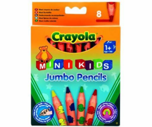 Jumbo Crayola Baby Pencil Pencils 8 kusů