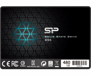 Silicon Power S55 480GB 2.5 SATA III SSD (SP480GBSS3S55S25)