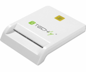 Techly Compact /Writer USB2.0 White I-CARD CAM-USB2TY sma...