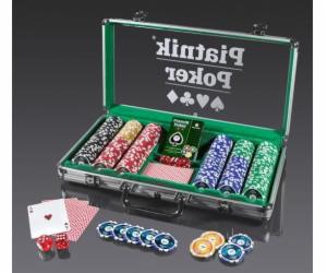 Piatnik Poker Alu-Case – 300 žetonů 14g (77968)