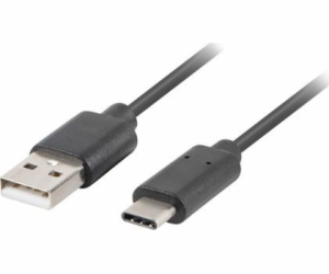 Lanberg USB-C - USB A kabel 0,5 m černý (CA-USBO-10CU-000...