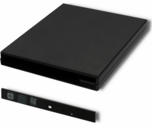 Qoltec kapsa pro CD / DVD SATA optickou mechaniku - USB 3...