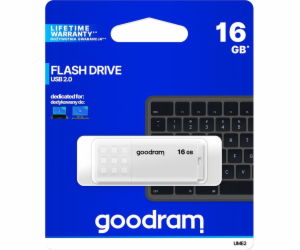 Flash disk GoodRam UME2 16GB USB 2.0 bílý (UME2-0160W0R11...