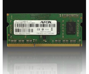 Paměť notebooku AFOX SODIMM, DDR3L, 8 GB, 1600 MHz, (AFSD...