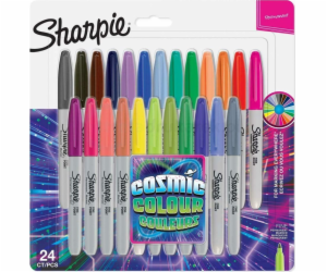 Permanent Marker Set Sharpie Cosmic Colors - 24 colors