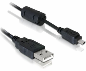 Delock KABEL USB MINI 2.0 8pinový NIKON 1.8M UC-E6 (82414)
