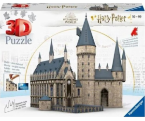 Ravensburger 3D puzzle budovy, hrad v Bradavicích Harry P...