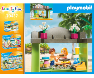 Plážový kiosek Playmobil, Prázdniny, 66 dílků