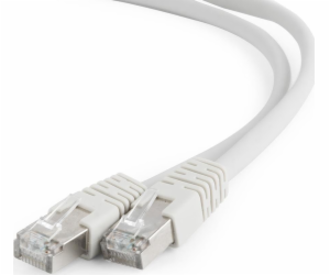 Gembird patch kabel S/FTP Cat. 6A LSZH, 20 m, šedý