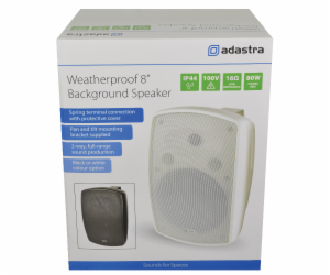 Adastra BHV8V-B, 100V nástěnný reproduktor, 80W, IP44, černý