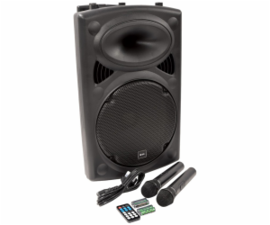 QTX QR12PABT, mobilní 12" zvukový systém MP3/BT/SD/USB/2x...
